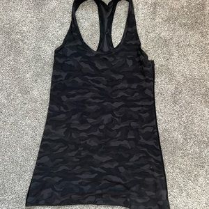 Lululemon Incognito Camo Cool Racerback Tank
